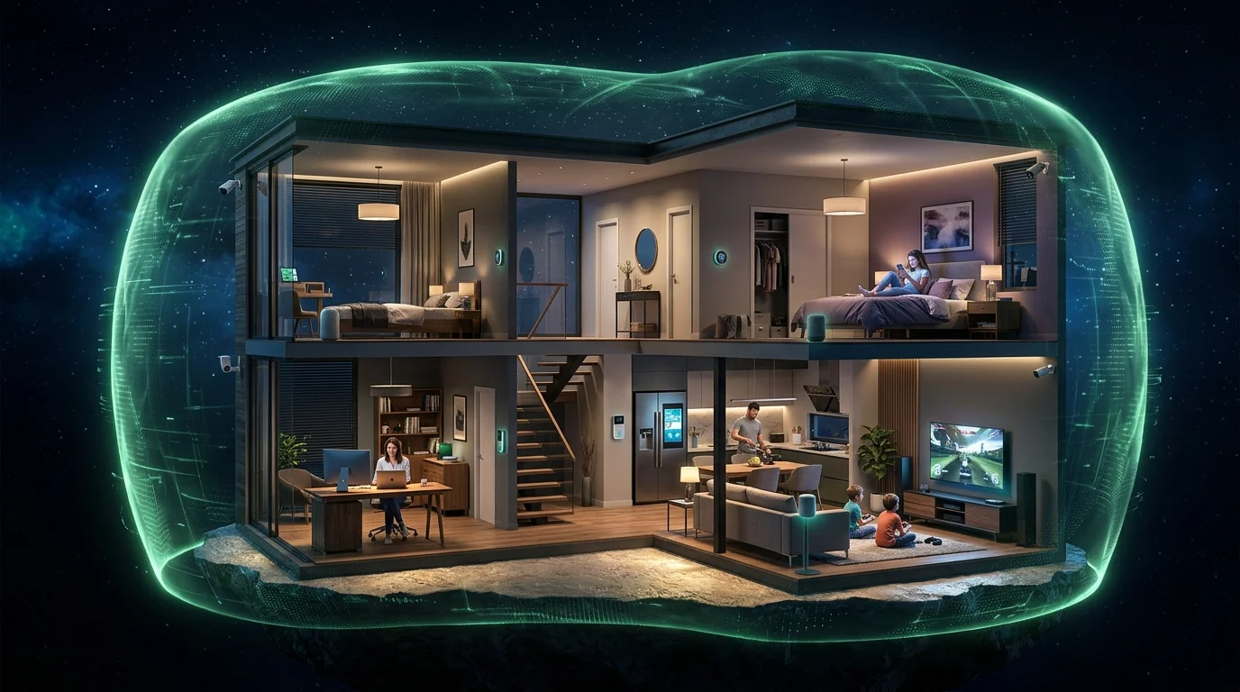 Whole Home Protection Diorama