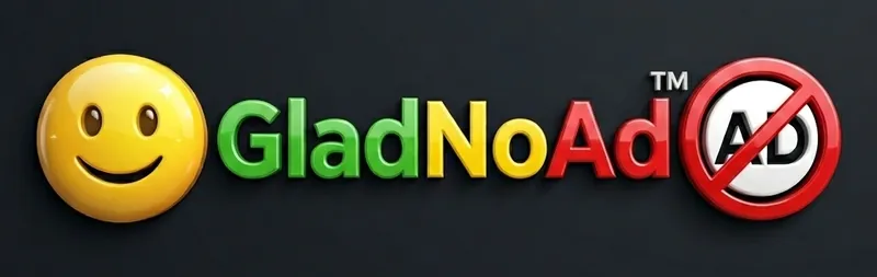 GladNoAd™ Logo